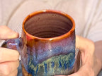 15-D Rainbow Strata Textured Stein Mug, 20 oz.
