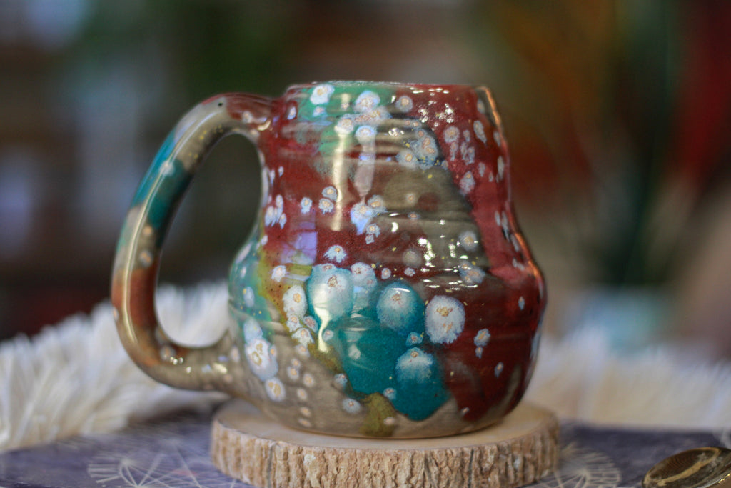 15-E Whimsy Mid Mod Mug, 16 oz.