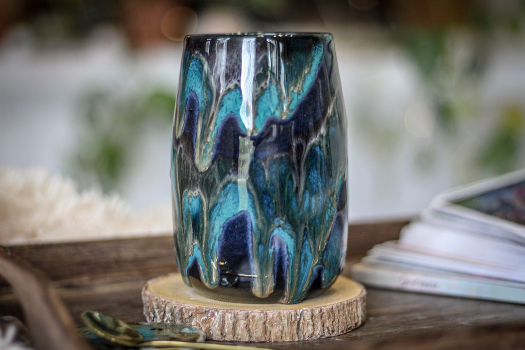 14-E Turquoise Grotto Mug, 18 oz.