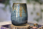 13-E Blue Simply Sublime Textured Mug, 22 oz.