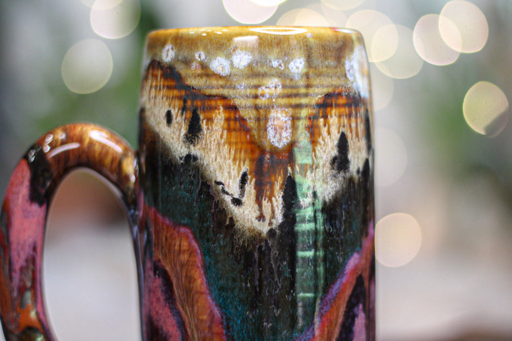 13-A Desert Oasis Variation Textured Acorn Stein Mug - MISFIT, 23 oz. - 30% off
