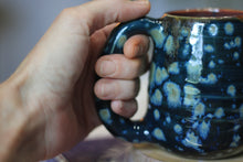 Load image into Gallery viewer, 12-F Blue EXPERIMENT Petite Textured Mug, 11 oz.