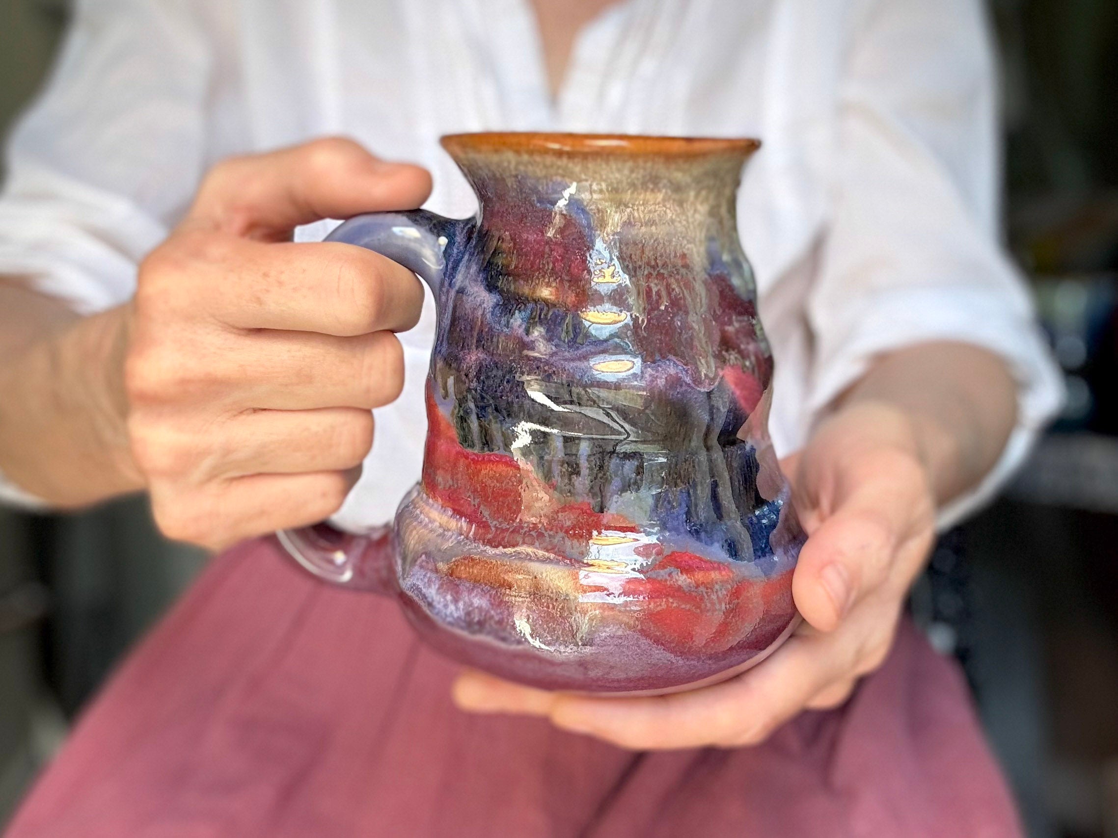 15-D Purple PROTOTYPE Cuddle Mug, 23 oz.
