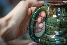 Load image into Gallery viewer, 14-F EXPERIMENT Barely Flared Textured Divot Mug, 17 oz.