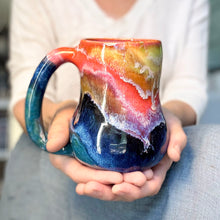 Load image into Gallery viewer, 15-D Rainbow PROTOTYPE Simple Mug, 18 oz.
