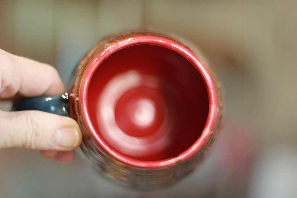 11-F Alchemy of Opposites Textured Mug, 18 oz. (This listing is for one mug)
