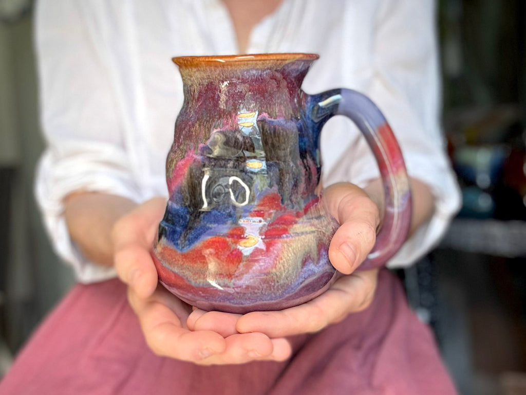 15-D Purple PROTOTYPE Cuddle Mug, 23 oz.