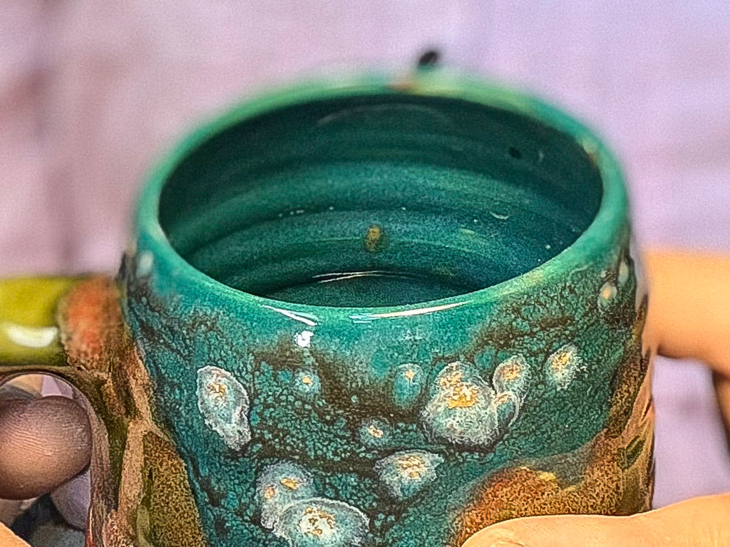 15-B Green Mountain Swirly Mug, 26 oz.