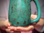 14-D Turquoise EXPERIMENT Mug, 21 oz.