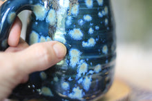 Load image into Gallery viewer, 12-F Blue EXPERIMENT Petite Textured Mug, 11 oz.