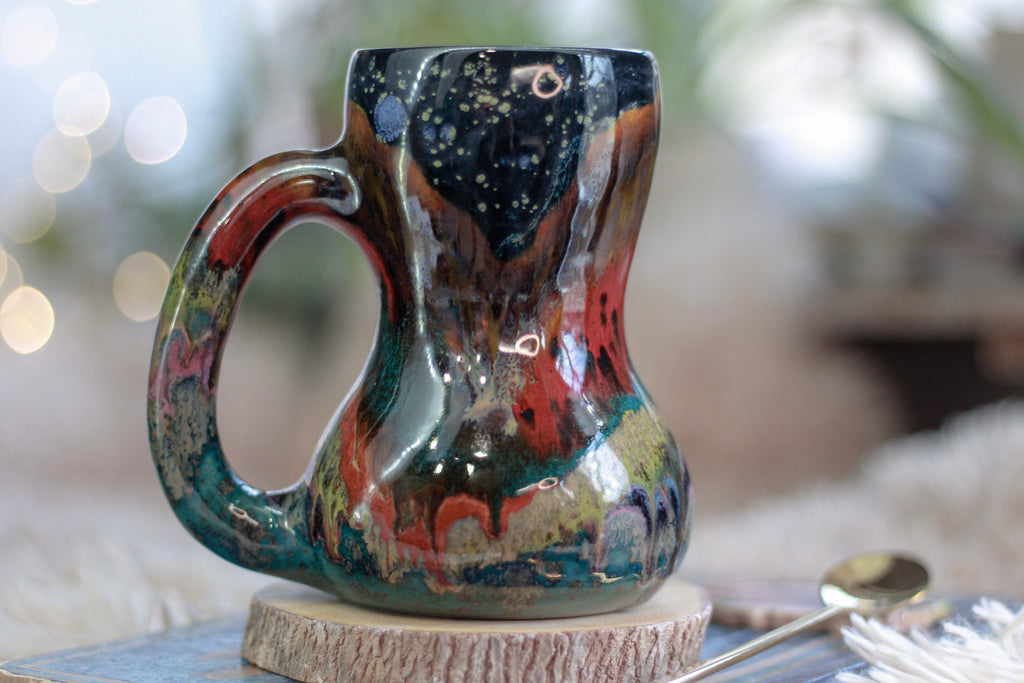 13-A Green Mountain Midnight Mug, 15 oz.