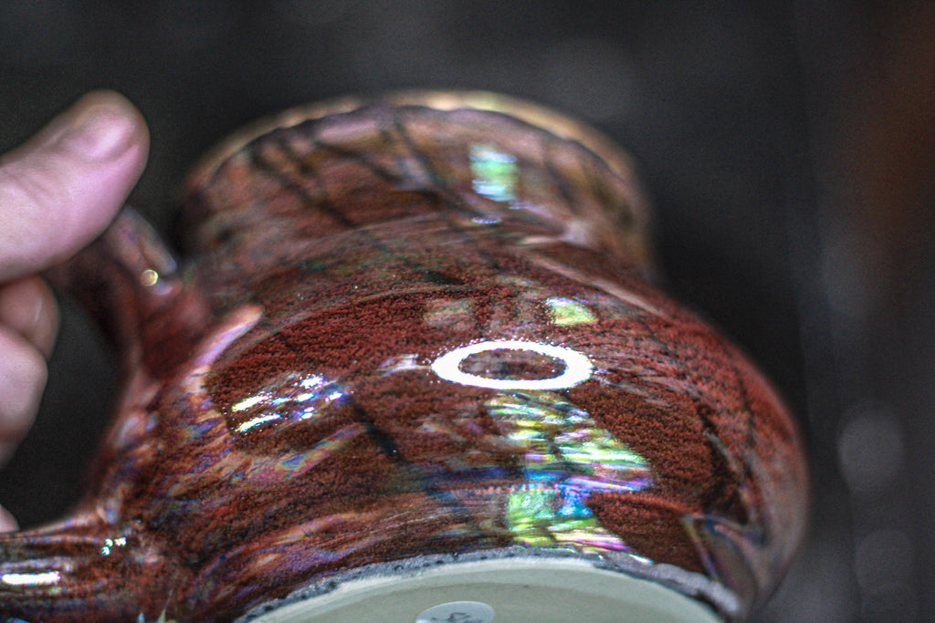 15-B Labradorite PROTOTYPE Squat Mug - MISFIT, 19 oz. - 15% off