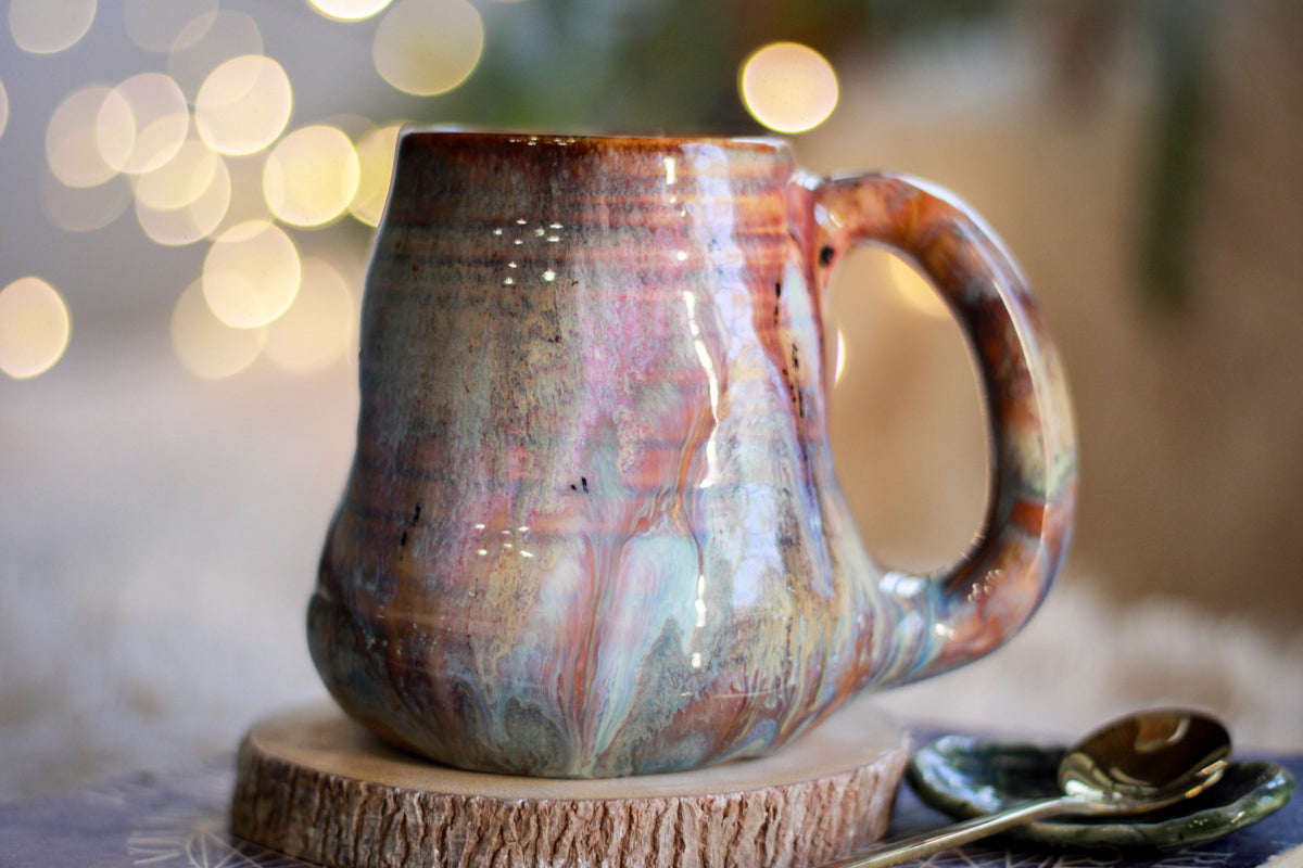 12-E EXPERIMENT Textured Divot Mug - MINOR MISFIT, 15 oz. - 10% off