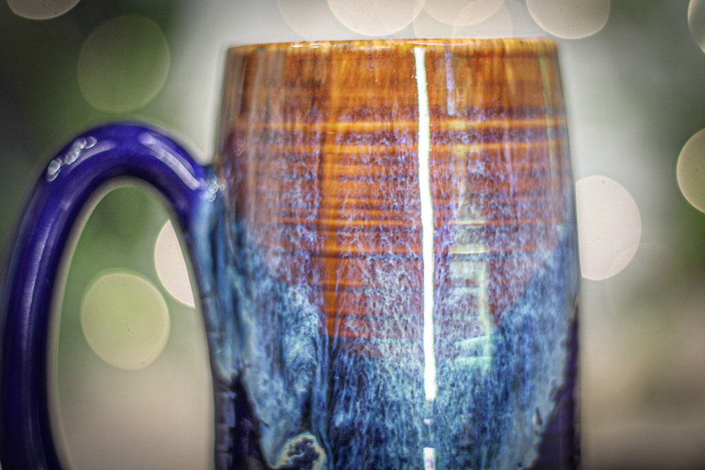 15-E Classic Electric Wave Acorn Stein Mug, 18 oz.