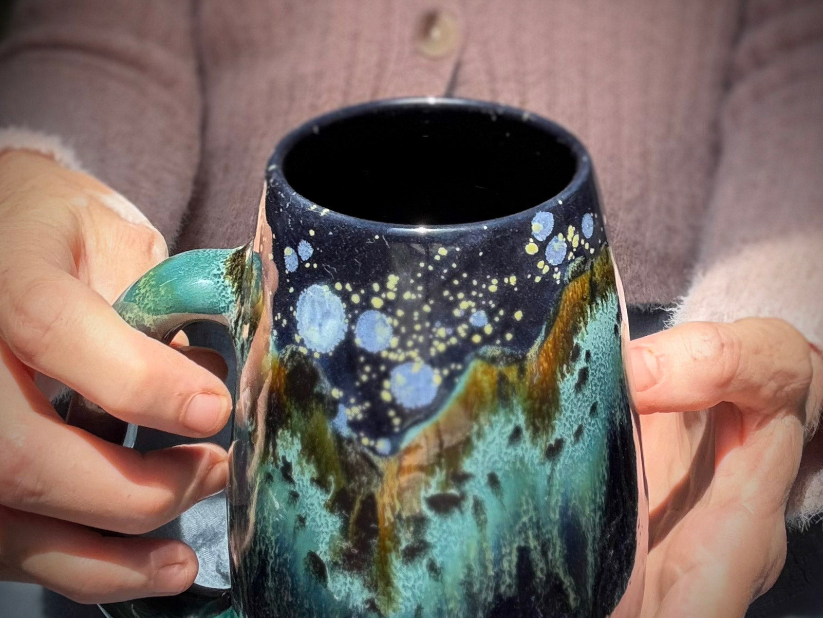 15-B  Rocky Mountain Midnight Mug - MISFIT, 25 oz. - 15% off