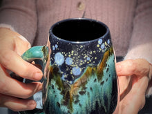 Load image into Gallery viewer, 15-B  Rocky Mountain Midnight Mug - MISFIT, 25 oz. - 15% off