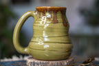12-G Olive EXPERIMENT Textured Mug, 17 oz.