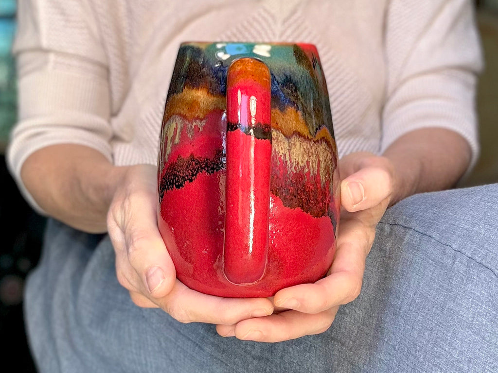 16-C Scarlet Strata Mug - MINOR MISFIT, 24 oz. - 10% off