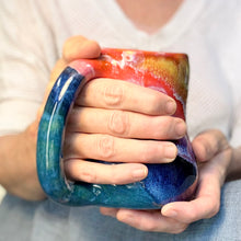 Load image into Gallery viewer, 15-D Rainbow PROTOTYPE Simple Mug, 18 oz.