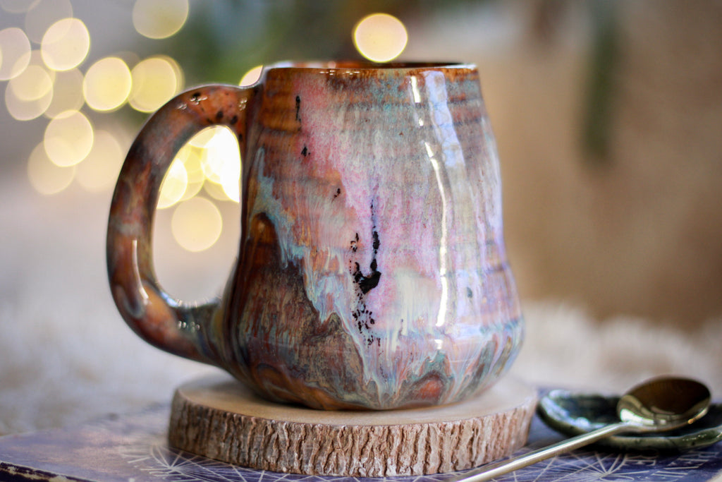 12-E EXPERIMENT Textured Divot Mug - MINOR MISFIT, 15 oz. - 10% off