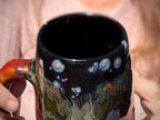14-B Green Mountain Midnight Mug - TOP SHELF MISFIT, 25 oz.