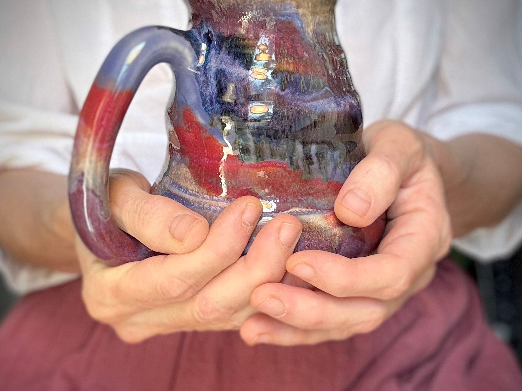 15-D Purple PROTOTYPE Cuddle Mug, 23 oz.
