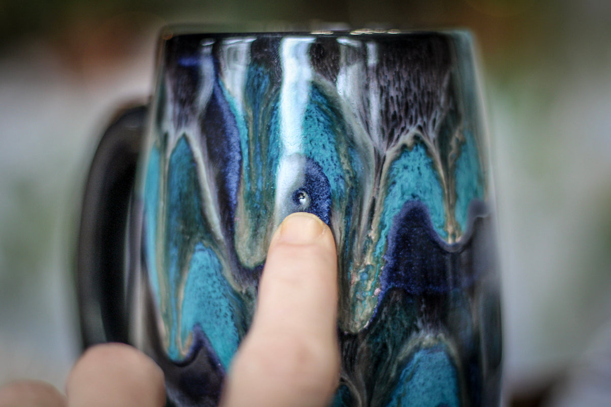 14-E Turquoise Grotto Mug, 18 oz.