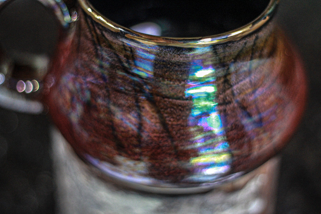 15-B Labradorite PROTOTYPE Squat Mug - MISFIT, 19 oz. - 15% off