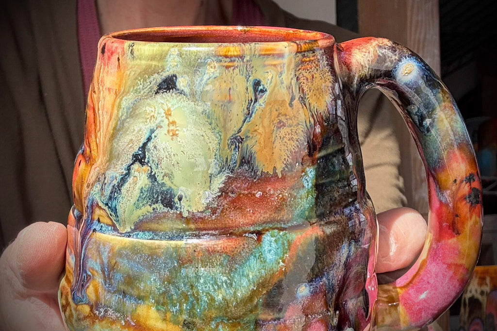 14-D Whimsy Textured Mug, 17 oz. - MINOR MISFIT, 10% off