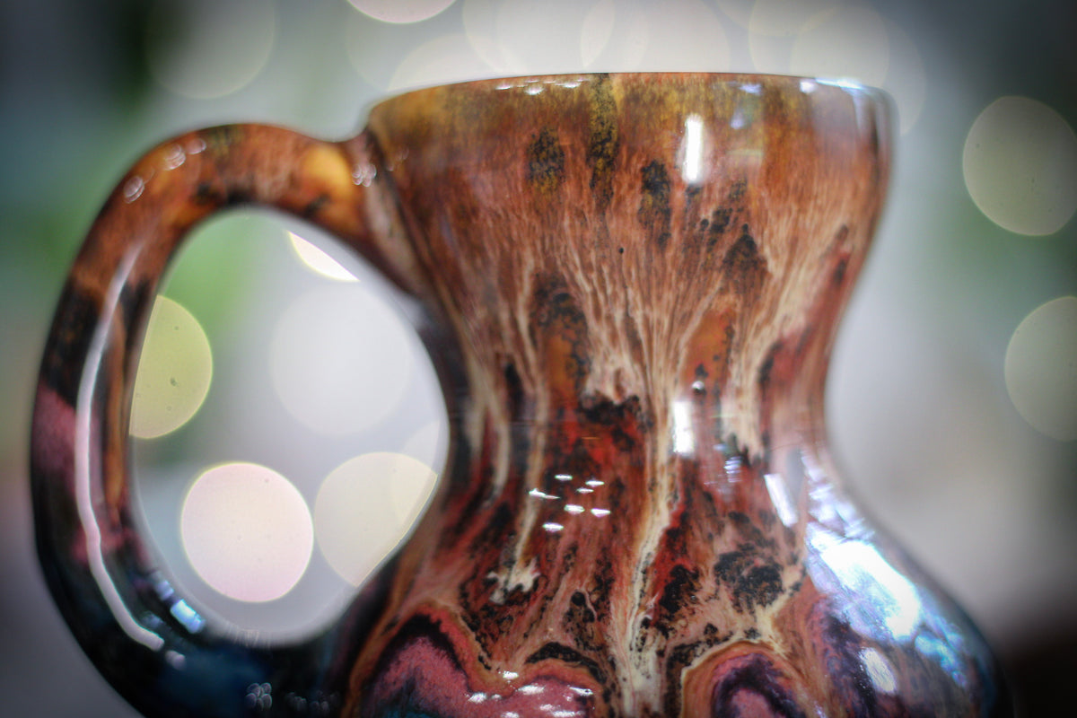 14-B Molten Gourd Mug - TOP SHELF, 14 oz.