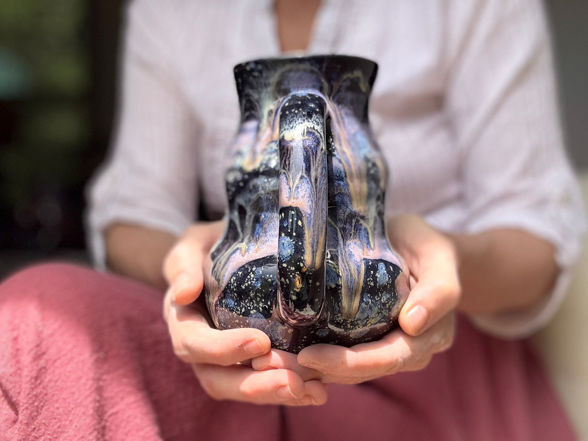 16-C Cosmic Amethyst Grotto Cuddle Mug, 25 oz.