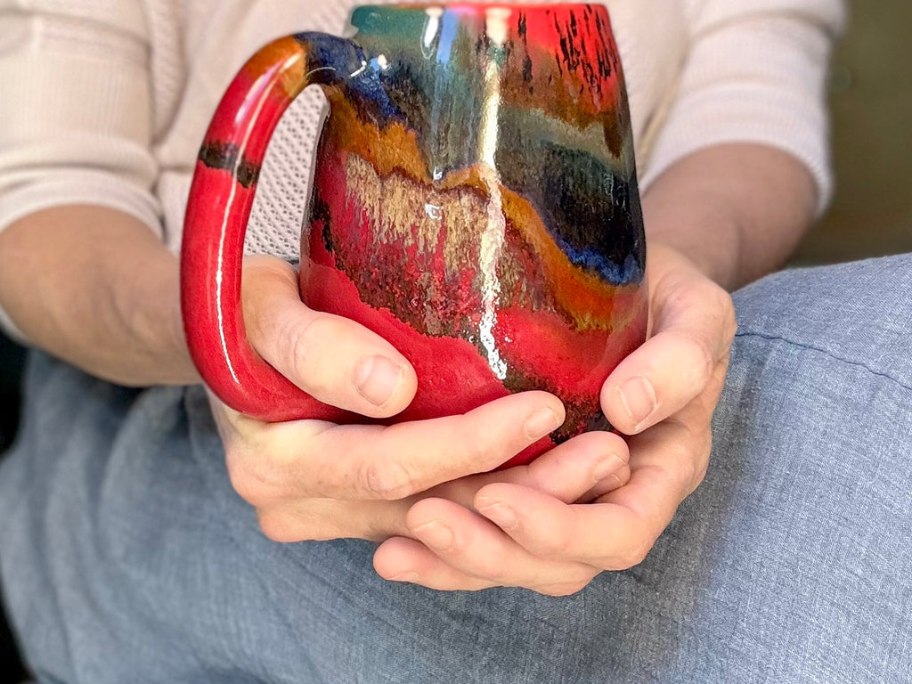 16-C Scarlet Strata Mug - MINOR MISFIT, 24 oz. - 10% off