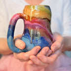 02-C Rainbow Gourd Mug, 20 oz.