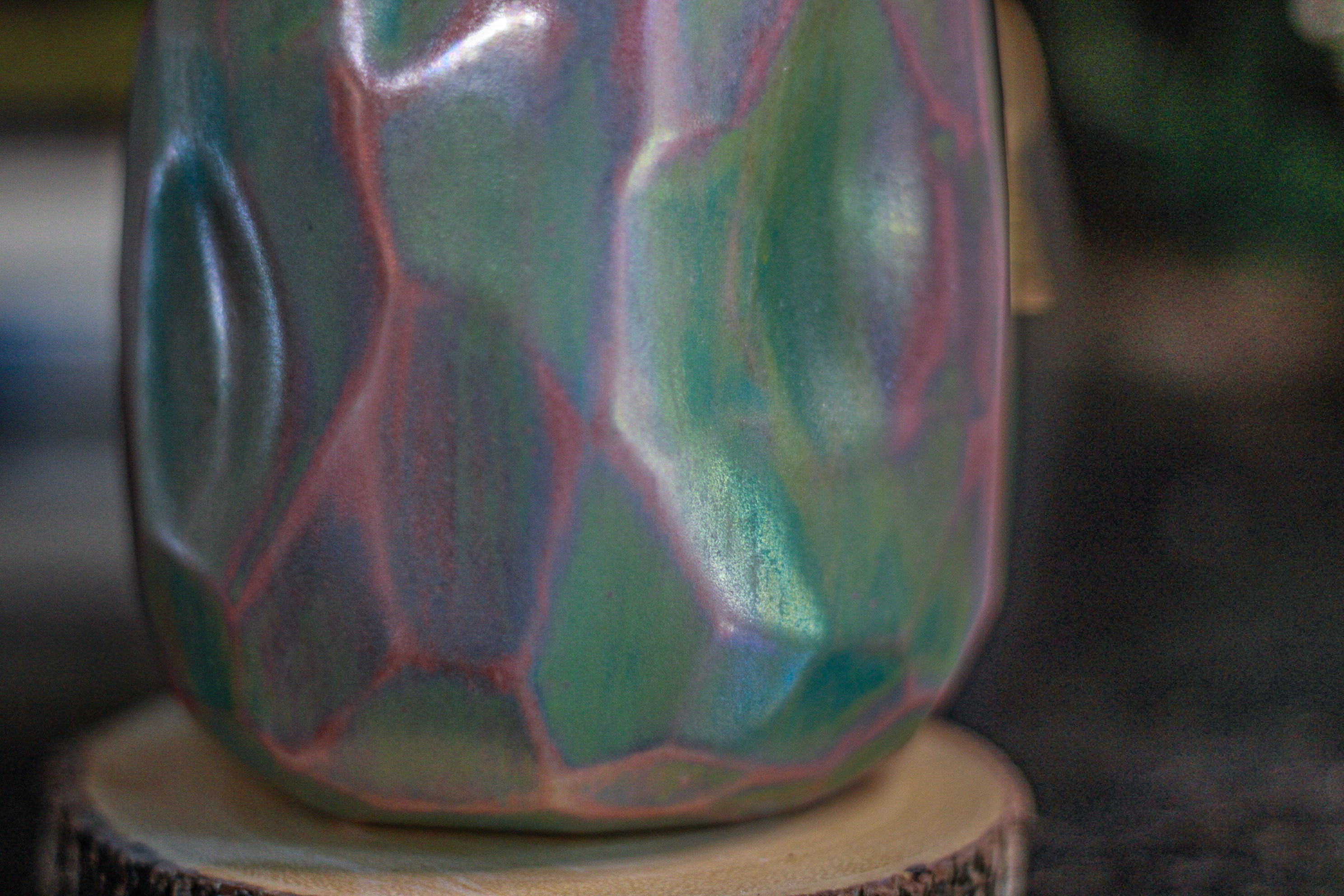 02-C PROTOTYPE Crystal Divot Bedside Pitcher, 22 oz.