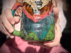 02-B Molten Cheetah Swirly Mug - TOP SHELF, 27 oz.