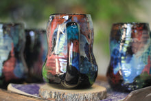 Load image into Gallery viewer, 02-F Stellar Chaos Textured Divot &#39;Cuddle&#39; Mug, 19 oz. (This listing is for one mug)