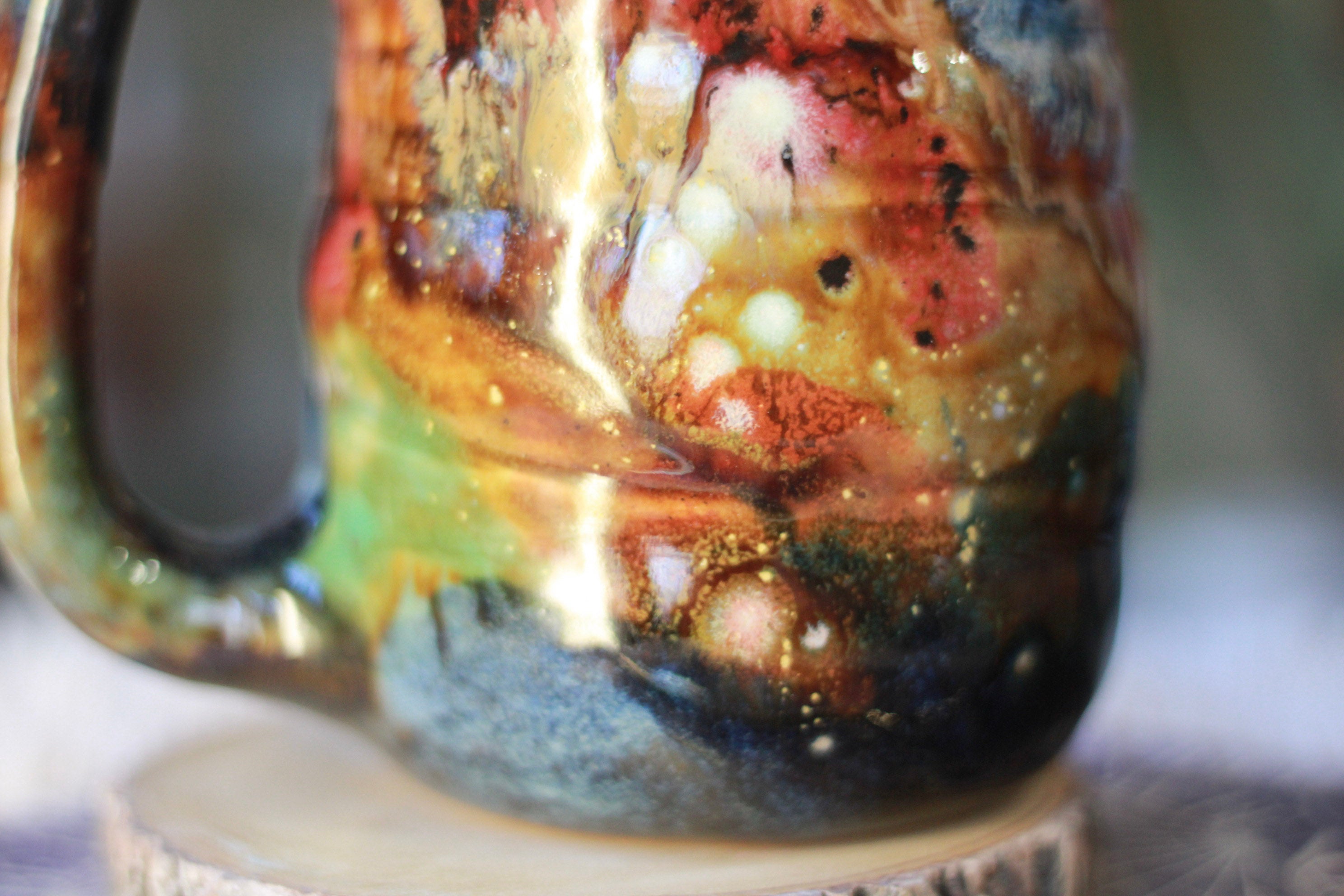 02-C Whimsy Textured Mug - TOP SHELF, 21 oz.