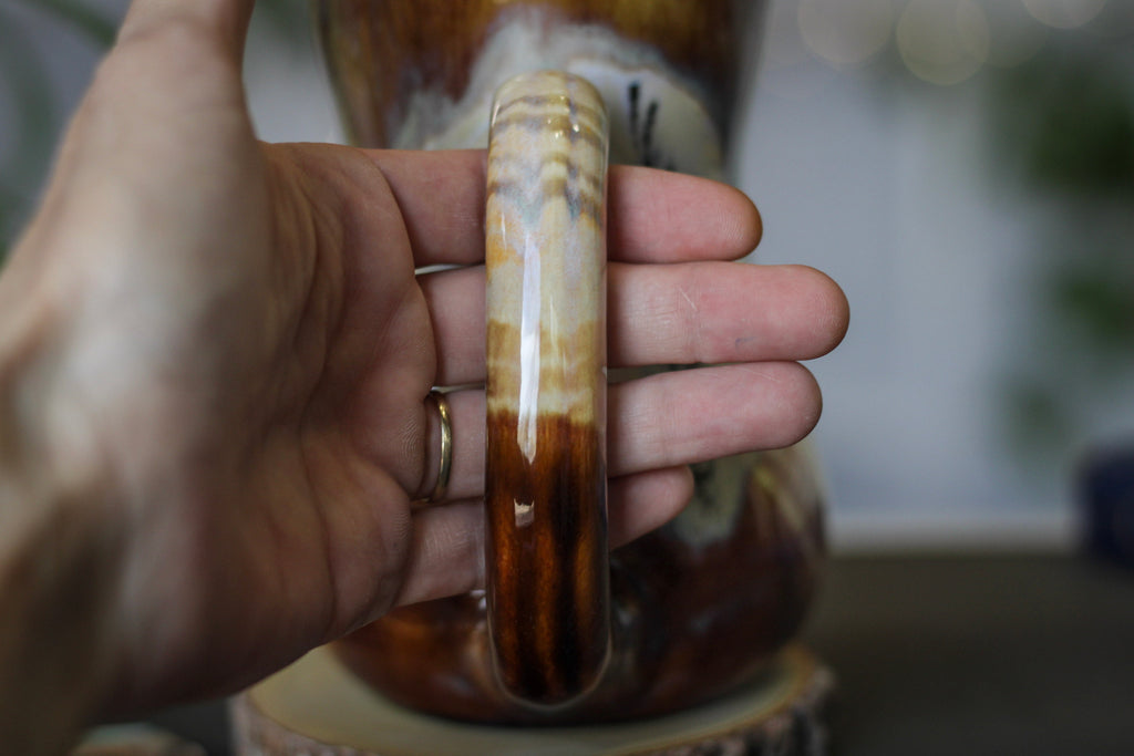 02-B Soft Earth Series PROTOTYPE Gourd Mug - TOP SHELF MISFIT, 24 oz.