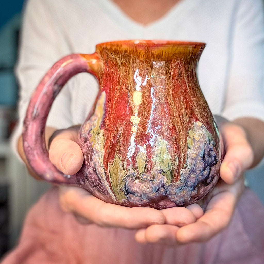 17-E Pink PROTOTYPE Flared Mug, 22 oz.
