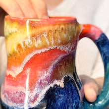 Load image into Gallery viewer, 15-D Rainbow PROTOTYPE Simple Mug, 18 oz.