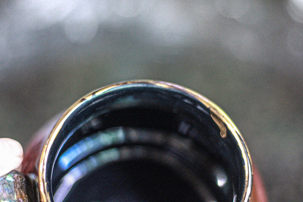 15-B Labradorite PROTOTYPE Squat Mug - MISFIT, 19 oz. - 15% off