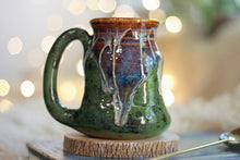 Load image into Gallery viewer, 12-D New Wave Barely Flared Textured Divot Mug, 15 oz.