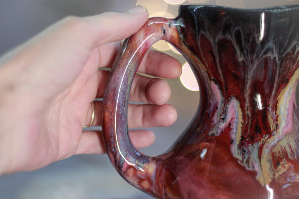 13-D Red EXPERIMENT Mug, 19 oz.