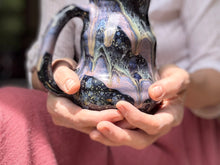 Load image into Gallery viewer, 16-C Cosmic Amethyst Grotto Cuddle Mug, 25 oz.