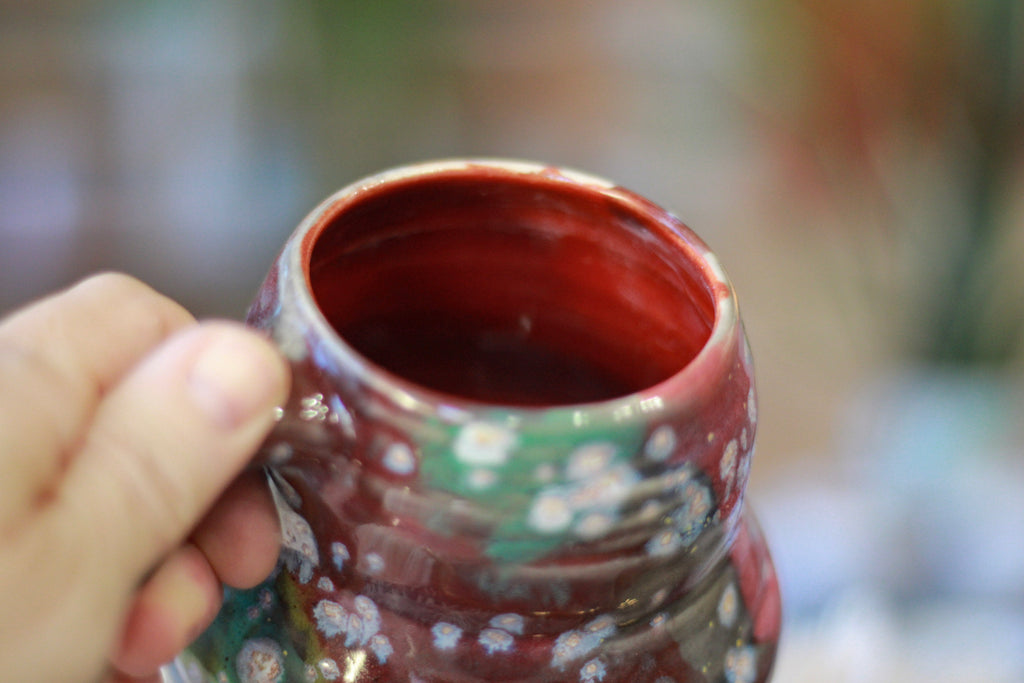 15-E Whimsy Mid Mod Mug, 16 oz.