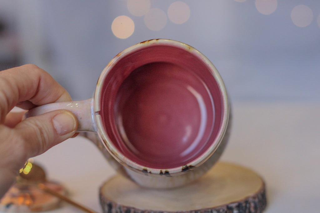 14-C Soft Earth Series PROTOTYPE Petite Notched Gourd Mug - MISFIT, 13 oz. - 15% off