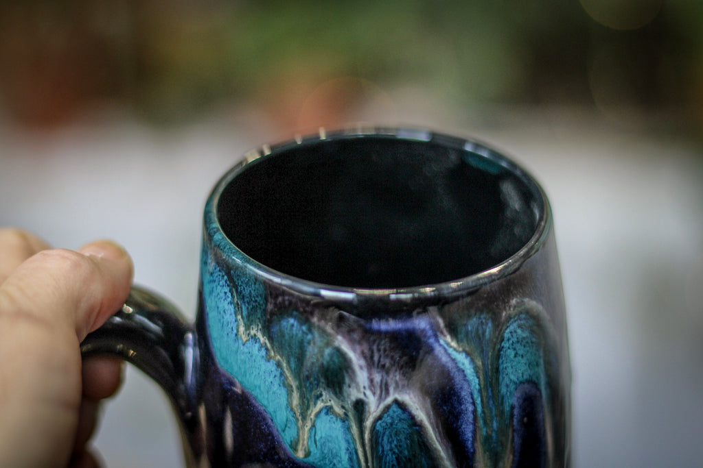 14-E Turquoise Grotto Mug, 18 oz.