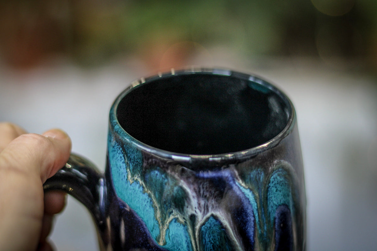14-E Turquoise Grotto Mug, 18 oz.