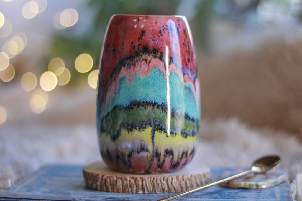 13-B Rainbow Family PROTOTYPE Mug - TOP SHELF, 21 oz.