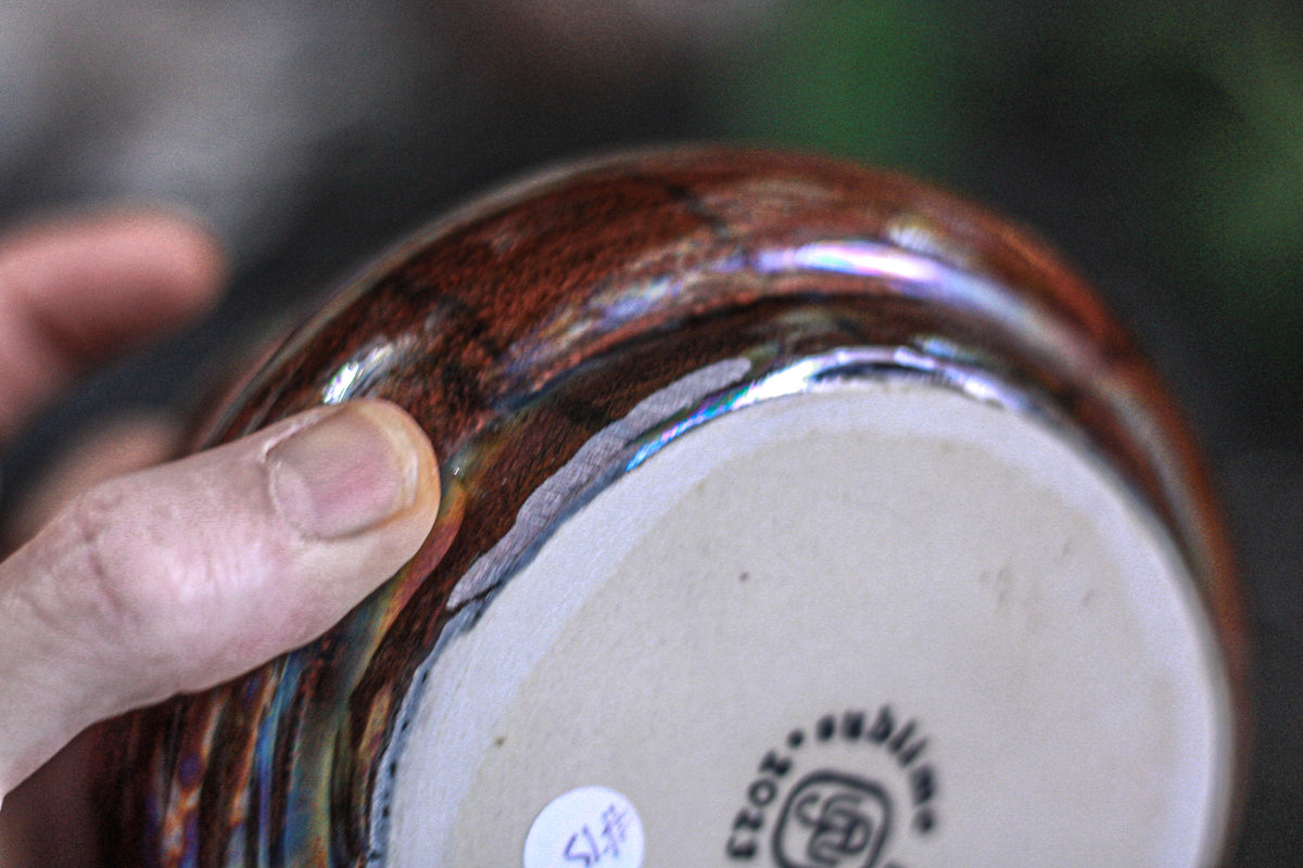 15-B Labradorite PROTOTYPE Squat Mug - MISFIT, 19 oz. - 15% off